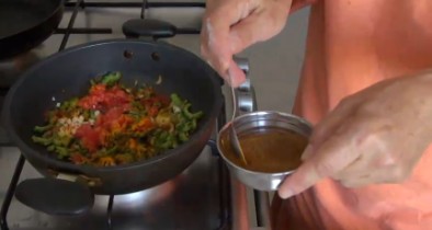 Indian Karela Sabji-Vegetarian cooking lesson - 14