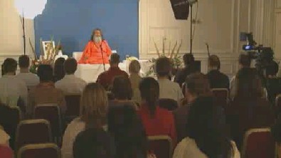 Swamijis evening lecture, London, 3rd of September
