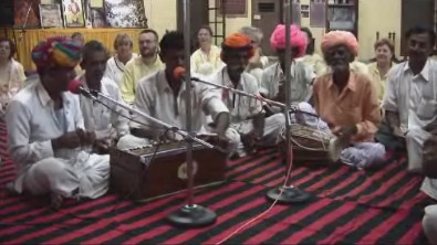 Evening with Rajastan bhajan band from Jadan