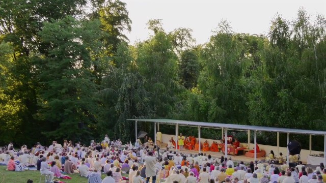 Gurupurnima satsang  from Strilky Ashram