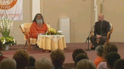 Swamijis public lecture in Spisska Nova Ves, Slovakia