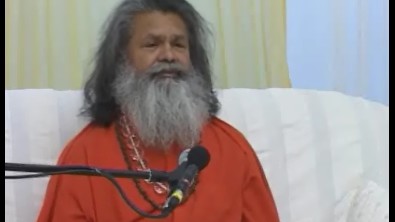 London's evening satsang with Swamiji