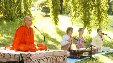 Satsang with  MM Swami Jasrajpuriji and Swami Gajanandji