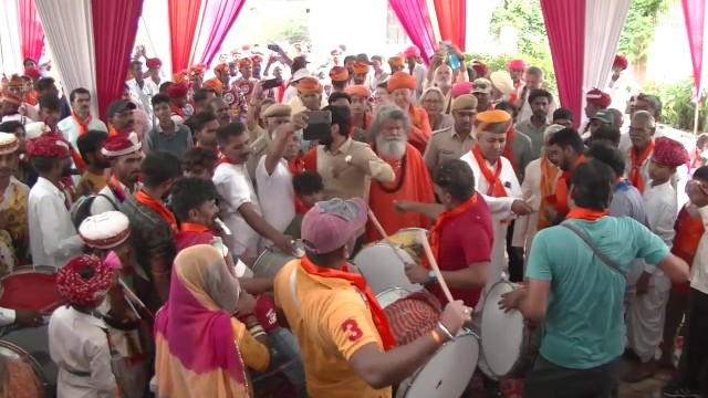 Procession to the Shri Dudeshwar Mahadev Temple