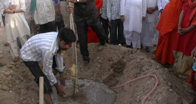 Tree planting in Khatu