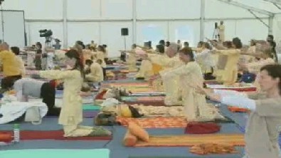 Afternoon Yoga practice, Umag, Croatia, 27th of September