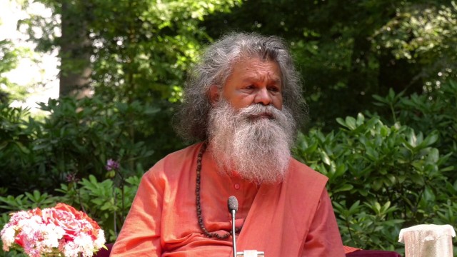 Yoga nidra with Vishwaguruji