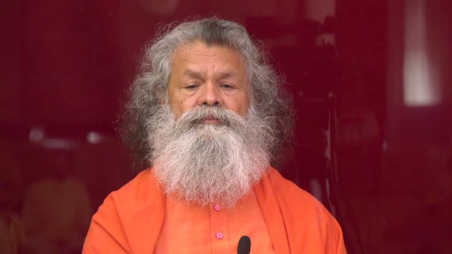 Meditation with Vishwaguruji