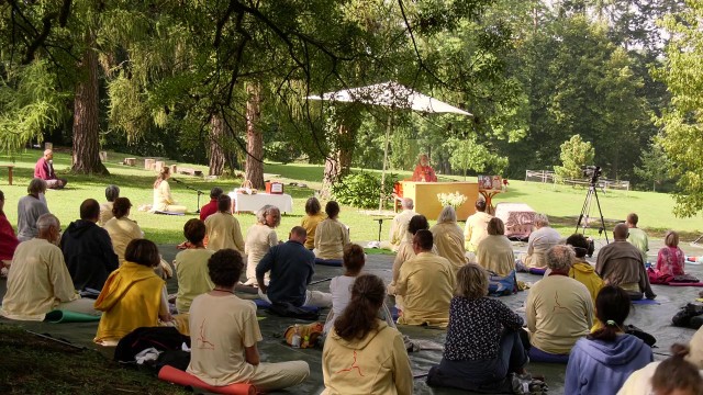 At the beginning of Yoga in Daily Life