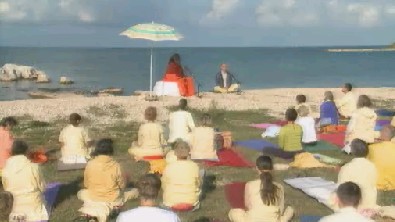 Swamijis morning Satsang from Umag, Croatia