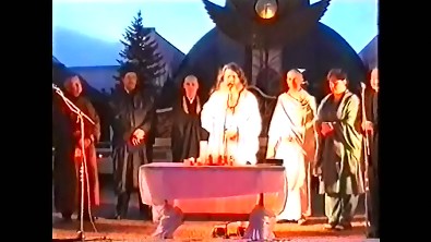 Peace Prayer in Erd, Szazhalombatta